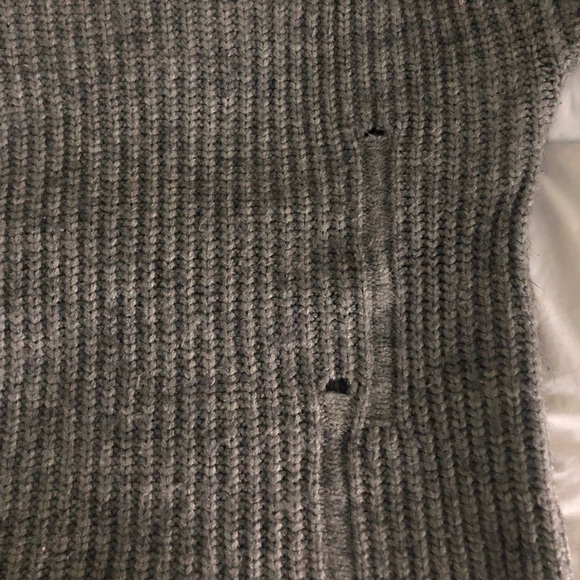 Vintage Forever 21 Heather Grey Sweater - Picture 6 of 7